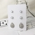 Trio de Brincos Ponto de Luz Gota Folheado - comprar online