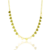 Choker de Corações Espelhados Folheada