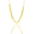 Choker de Corações Lisos Folheado