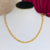 Choker Fina de Elos Duplos Semijoia Italiana