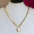 Colar Believe Cadeado Semijoia Italiana - comprar online
