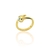 Anel Prego Strass Semijoia Italiana - comprar online