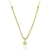 Choker Riviera de Estrela Folheado - Dande Acessórios