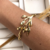 Pulseira de Folhas Semijoia Italiana - comprar online