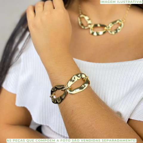 Pulseira Bridão Semijoia Italiana