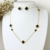 Conjunto Trevo P e M Aço Inoxidável - comprar online