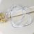 Bracelete Duplo Acrilico Boho Chic Transparente - comprar online