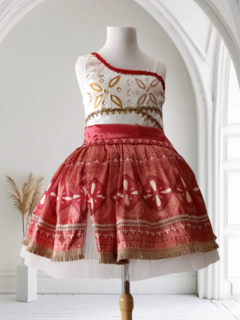 VESTIDO INSPIRADO EN MOANA 2 - Moda Princesa
