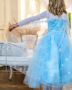 Vestido Elsa - Aventura congelada - Moda Princesa