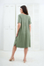 Vestido Midi Tajo MENNA - comprar online