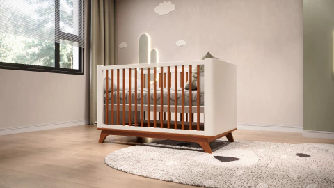 Berço Sambalele Divicar com Colchão - comprar online