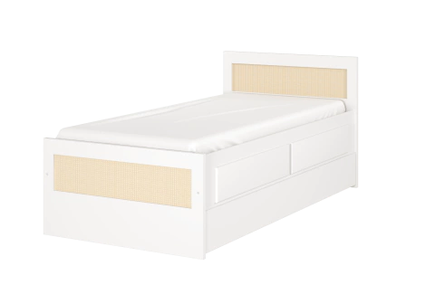 Cama Solteiro Aruba com Palha JC Móveis - comprar online