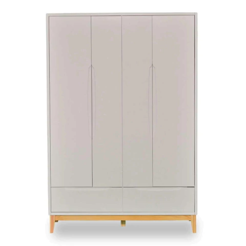 Roupeiro 4 Portas e 2 Gavetas Amor Perfeito Divicar - comprar online