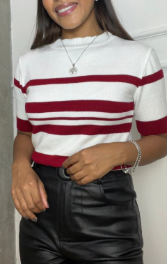 BLUSA LISTRADA GRAZI - DOCE MARÉ | MODA FEMININA