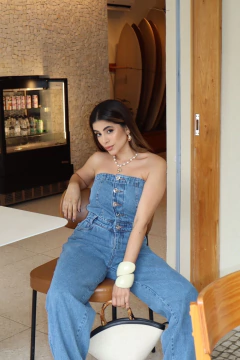 Imagem do MACACÃO JEANS FLAVIA