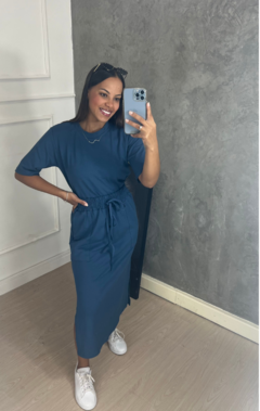 CONJUNTO DUDA AZUL ESCURO - DOCE MARÉ | MODA FEMININA