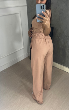 Imagem do CONJUNTO CALÇA E REGATA REBECA NUDE