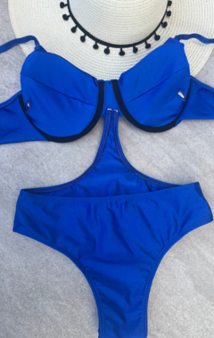 Maiô Zara Azul - comprar online