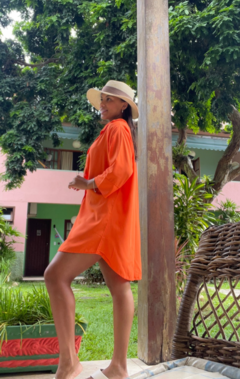 Chamise Laranja - DOCE MARÉ | MODA FEMININA