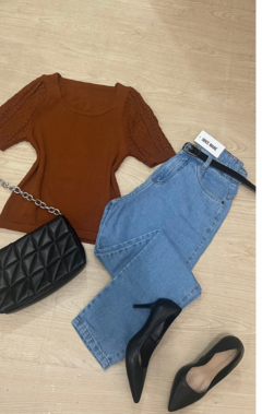CALÇA THALIA JEANS CLARO