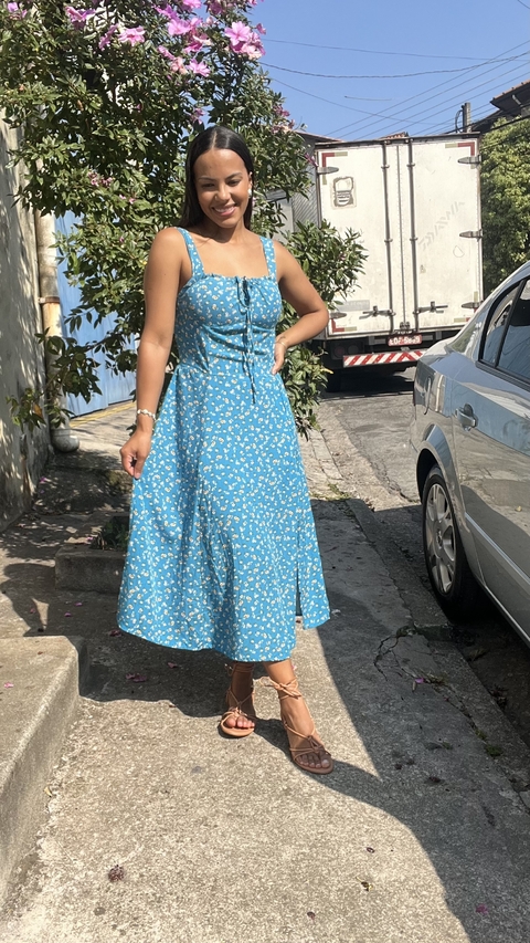 VESTIDO DRI AZUL