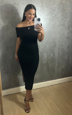 VESTIDO RAFA PRETO MODAL na internet
