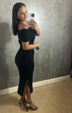 VESTIDO RAFA PRETO MODAL - comprar online