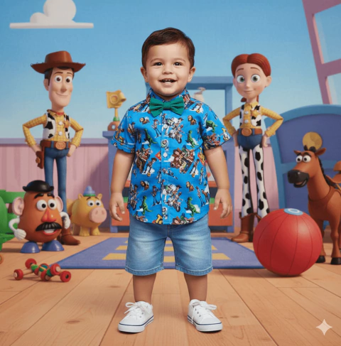 Camisa temática Toy Story - comprar online