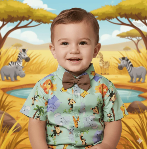 Camisa temática Safari - comprar online