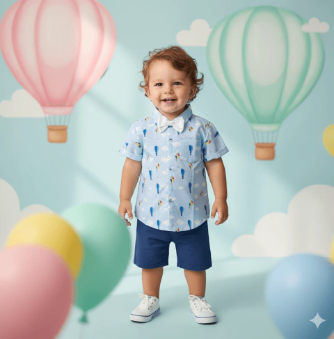 Camisa temática Balão - comprar online