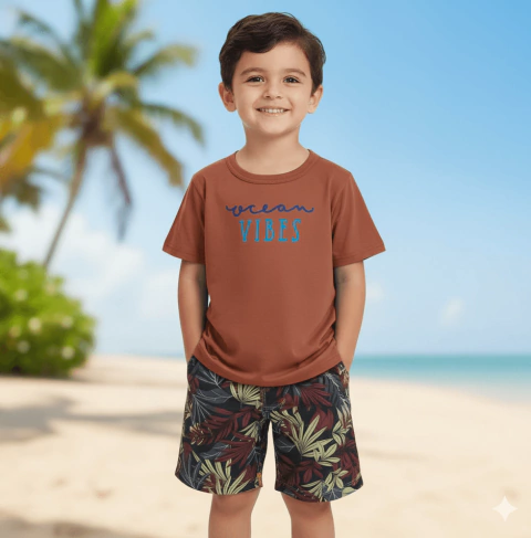 Conjunto camiseta Ocean Vibes - comprar online