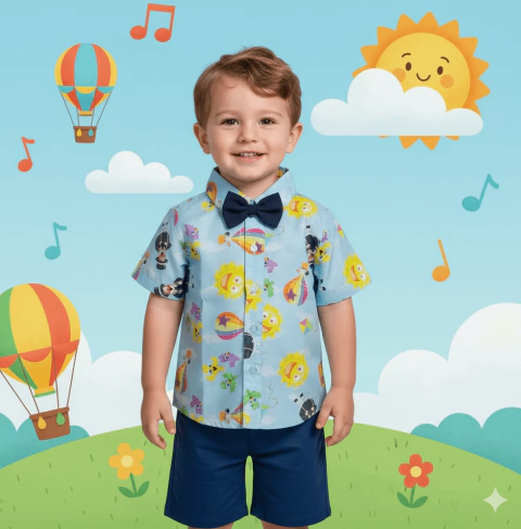 Camisa temática Mundo Bita - comprar online