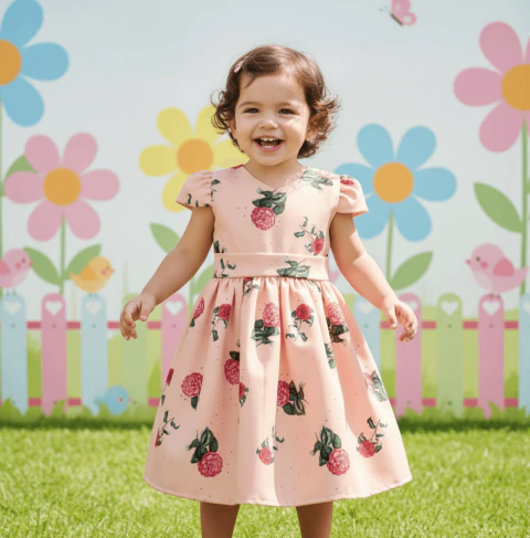 Vestido de festa flores perolas roxa - comprar online