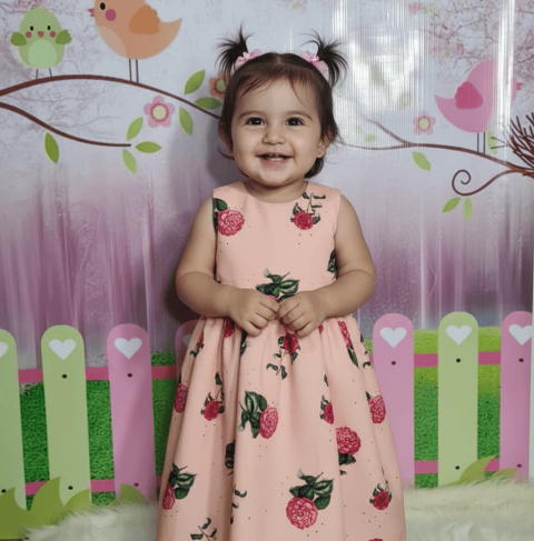 Vestido de festa floral - comprar online