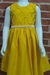 Vestido de festa amarelo perola no busto - comprar online