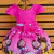 Vestido Masha e o urso laço pink na internet