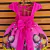 Vestido Masha e o urso laço pink - DAVI KIDS MODA INFANTIL