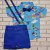 Conjunto social Sonic fundo azul