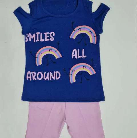 Conjunto Menina Smiles
