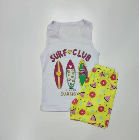 Conjunto Menina Surf Club