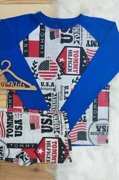 Kit 2 peças banho menino tamanho 12