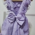 Vestido de festa jardim encantado lilas com tule - comprar online