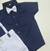 Conjunto social camisa Azul marinho - comprar online