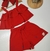 Conjunto Modinha Alça vermelho - comprar online