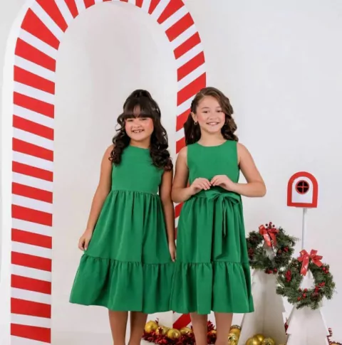 Vestido Regata verde