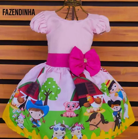 Vestido Fazendinha