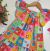 Vestido Trapézio animais coloridos na internet