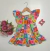 Vestido Trapézio animais coloridos - comprar online