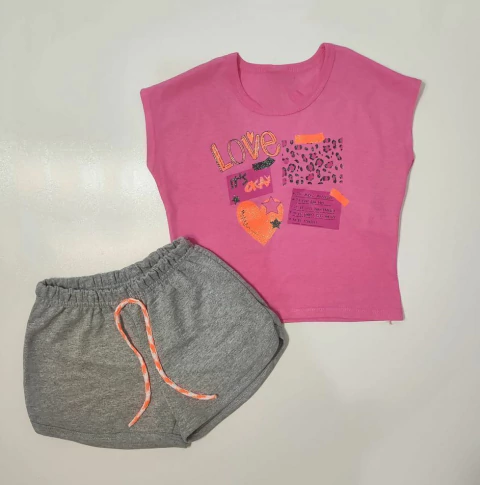 Conjunto Menina Love - comprar online