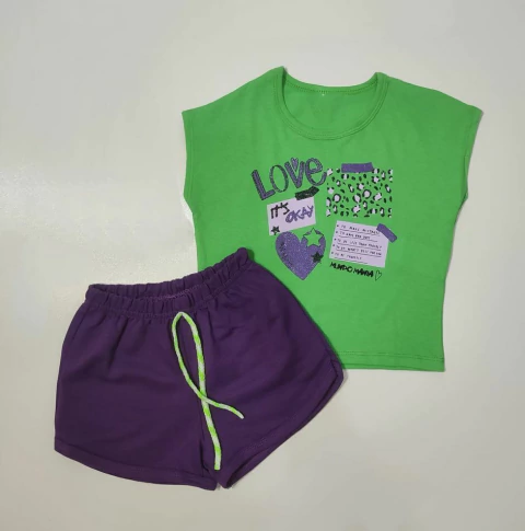 Conjunto Menina Love - comprar online